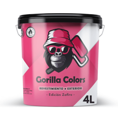 Pintura Revestimiento Exterior Fachadas Gorilla Colors