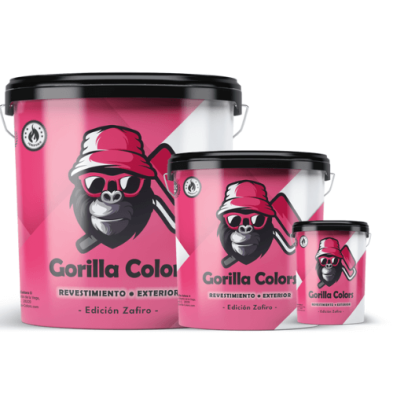 Pintura Revestimiento Exterior Fachadas Gorilla Colors